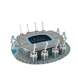 Miniatur-Fußballfeld 3D-Puzzle - Realistisches Stadion, pädagogisches & Spaßspielzeug