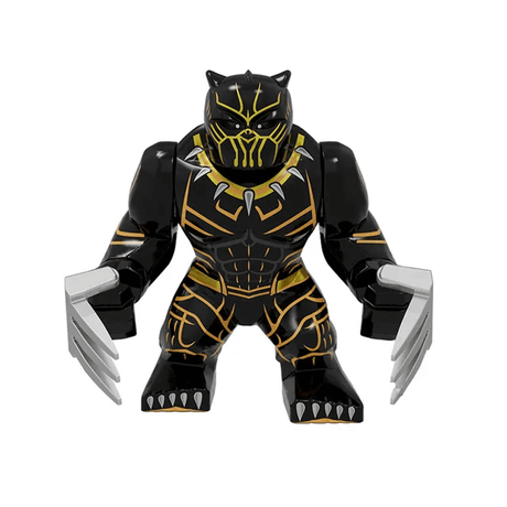 Miniatur-Action-Figur Ziegelsteine Superhelden