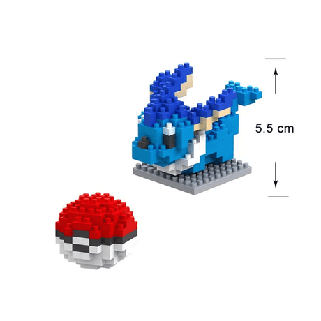 Poke Character Nanoblocks Anime-Bausteine