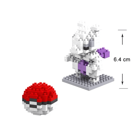 Poke Character Nanoblocks Anime-Bausteine