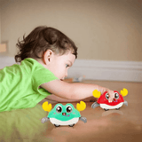 Mini-Nachziehauto für Kleinkinder - Gummiauto-Design und pädagogisches Spiel