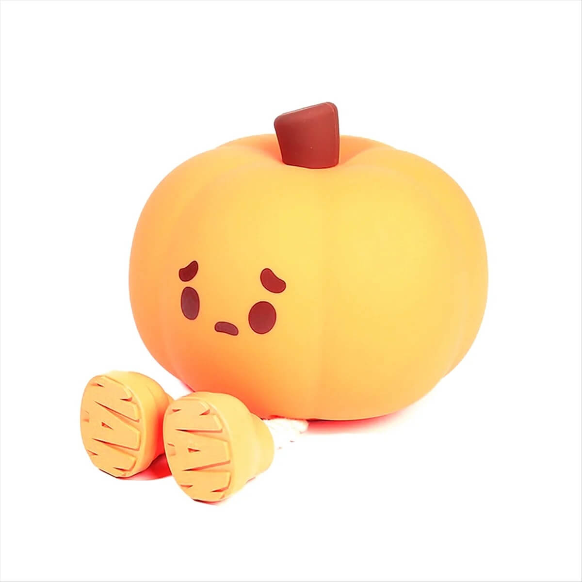 GlowShroom - LED-Nachtlicht aus Silikon | Weiches Kürbis-, Pilz- oder Gespenstdesign für Kinderzimmer und Schlafräume