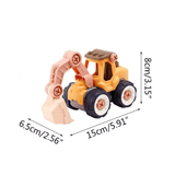 Mini-Bagger-Baukasten - Sicheres und nachhaltiges Spielen für Kinder