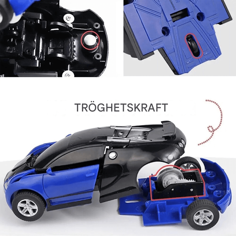 Auto zu Roboter Spielzeug - Mini 2 in 1 für kreatives Spielen