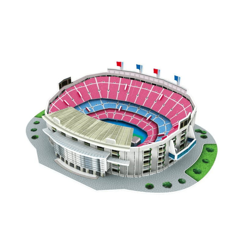 Miniatur-Fußballfeld 3D-Puzzle - Realistisches Stadion, pädagogisches & Spaßspielzeug