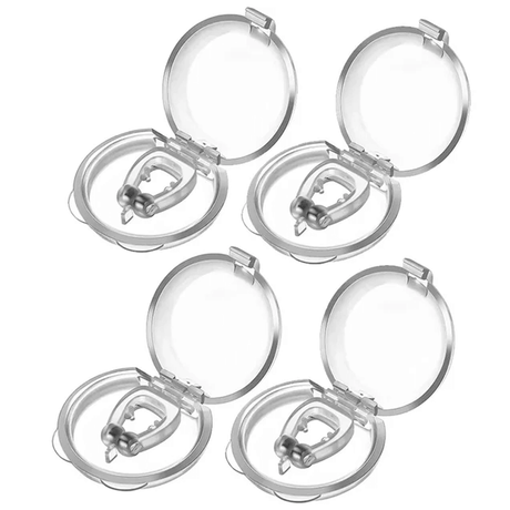 Magnetische Anti-Schnarch-Nasenklammer aus Silikon