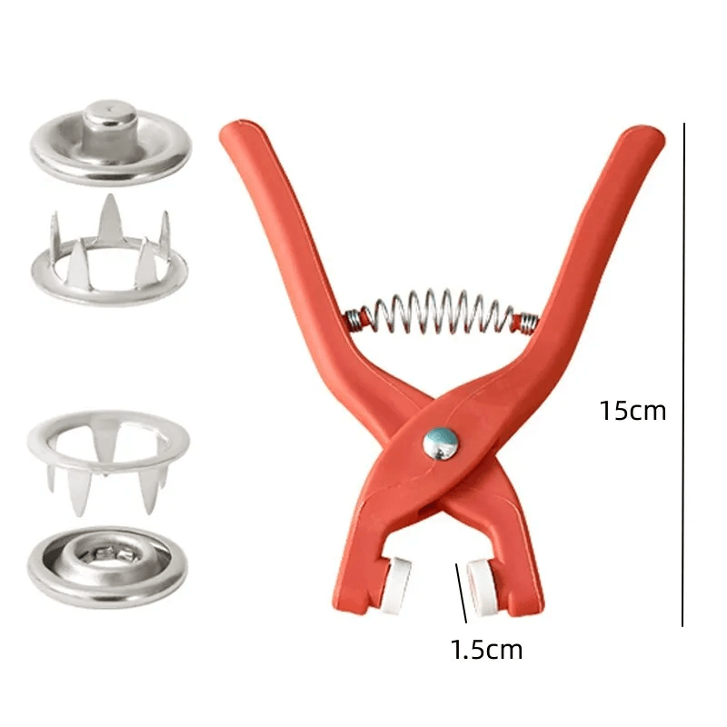 DIY Metall-Druckknopf-Werkzeug - Präzisionswerkzeuge für Kleidung, Leder und Kunsthandwerk