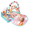 Baby Spielmatte mit Musik & Spielzeug | 3-in-1 Activity Gym für Neugeborene & Kleinkind - weich, tragbar & Entwicklungsspiel von 0-18 Monaten