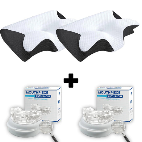 Snoozeit - Ergonomisches & Komfortables orthopädisches Nackenkissen