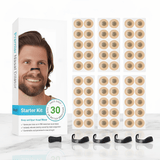 AirNite – Anti-Schnarch-Set in Schwarz oder Weiß mit Nasenclip und Atemtabletten für eine bessere Nasenatmung