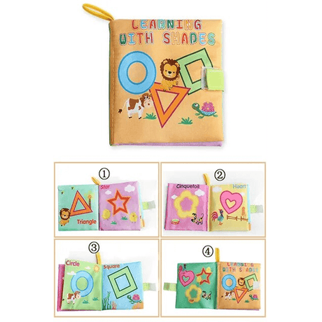 Baby-Entdeckungsbücher - Lehrbücher für frühes Lernen & Sensorische Entdeckungen