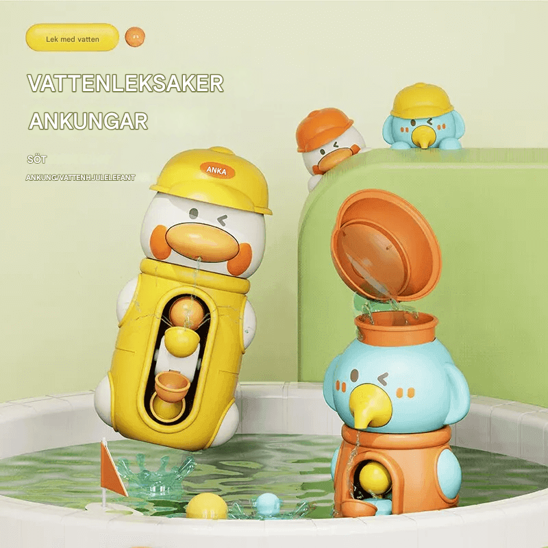 Wasserrad Badespielzeug - rotierendes Spielzeug für Kleinkinder, batterielos