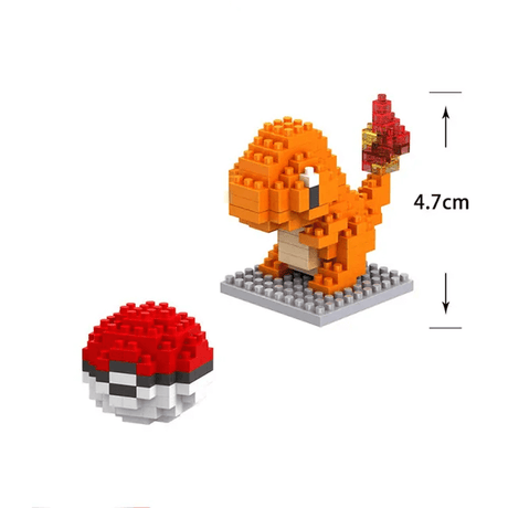 Poke Character Nanoblocks Anime-Bausteine