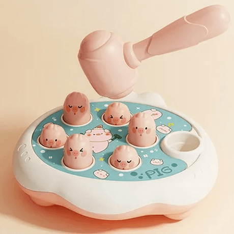 Montessori Whac-A-Mole - Lustiges und lehrreiches Klopfspiel für Kinder