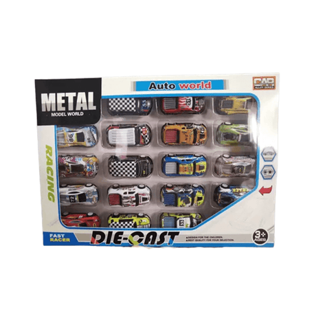 Mini-Rennwagen-Set für Kinder - robuste Konstruktion und Federung