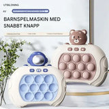 Pop It Quick Push Play Machine - Stressabbauendes und lehrreiches Zappelspielzeug