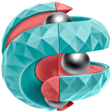 Stressabbau Orbit 3D Ball Cube - Perfektes sensorisches Spielzeug für Kinder und Erwachsene