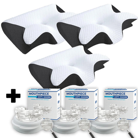 Snoozeit - Ergonomisches & Komfortables orthopädisches Nackenkissen