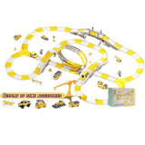 Engineering Car Track - Konstruierbare Rennstrecke mit Mini-Engineering Cars für Kinder