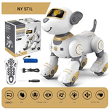 Intelligenter Roboterhund für Kinder - elektronisches, tanzendes und programmierbares Spielzeug