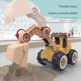 Mini-Bagger-Baukasten - Sicheres und nachhaltiges Spielen für Kinder