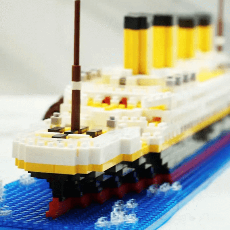 DIY Titanic 3D Bauklötze - 1860 Stück Schiffsmodell