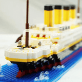 DIY Titanic 3D Bauklötze - 1860 Stück Schiffsmodell
