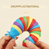 3D Bunte Schnecke Anti-Stress Spielzeug - Kreative und entspannende Aktivität