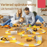 Engineering Car Track - Konstruierbare Rennstrecke mit Mini-Engineering Cars für Kinder
