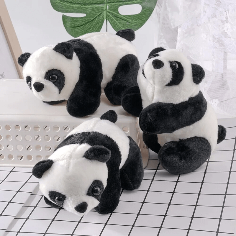 Soft Panda Animal - Realistische Panda-Puppe für alle Altersgruppen