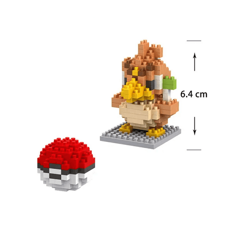 Poke Character Nanoblocks Anime-Bausteine