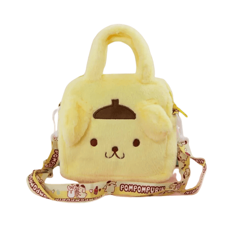 Sanrio Plüsch Tasche - Adorable Handtasche mit Zimtrolle, Melody & Kuromi