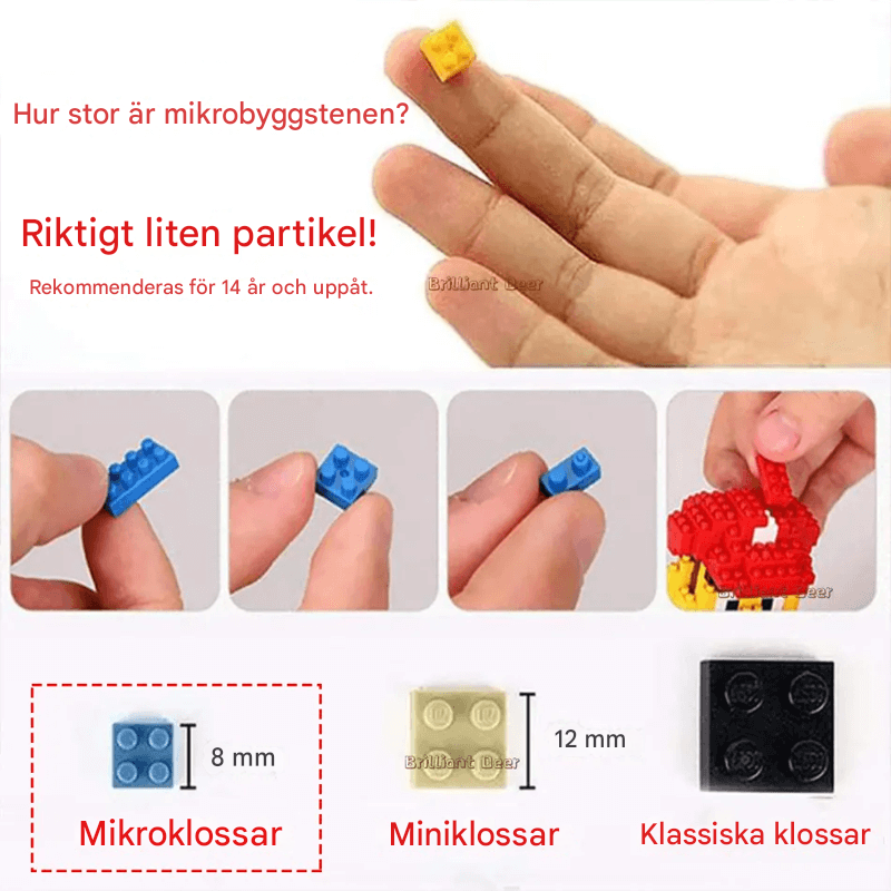 DIY Titanic 3D Bauklötze - 1860 Stück Schiffsmodell