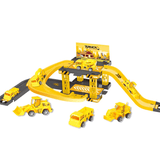 Car Park Toy Set - Freie Montage mit mehreren Spielzeugautos und verschiedenen Stilen