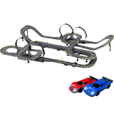 Große RC-Autobahn für Kinder - Rennbahnspielzeug mit doppelter Rennstrecke und einfacher Montage