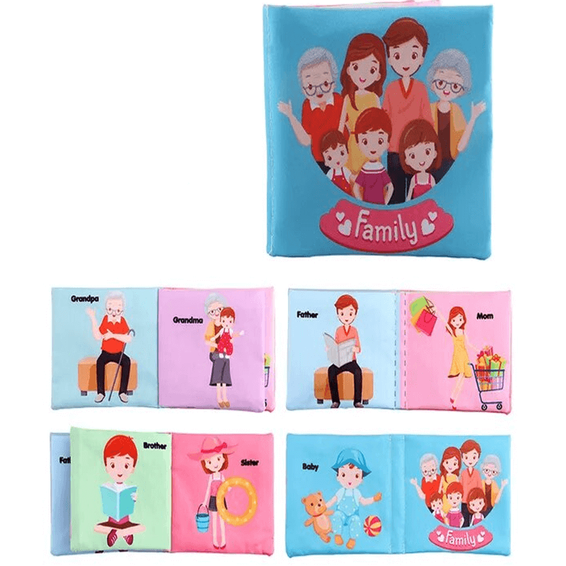 Baby-Entdeckungsbücher - Lehrbücher für frühes Lernen & Sensorische Entdeckungen