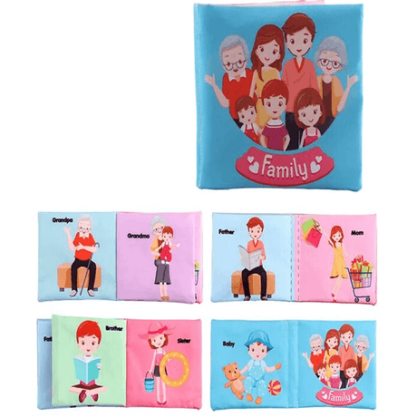 Baby-Entdeckungsbücher - Lehrbücher für frühes Lernen & Sensorische Entdeckungen