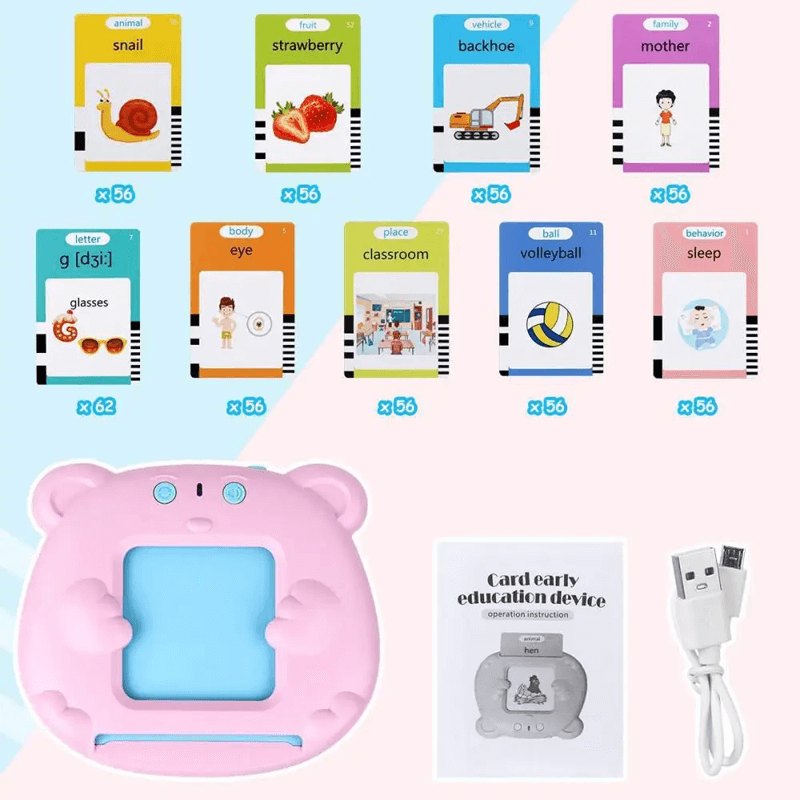 Sprechende Flashcards - Die Entwicklung von Hören, Sprache und Kognition bei Kindern