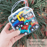 6er-Pack Mini-Engineering Cars - Langlebiges Diecast-Spielzeug