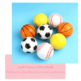 4er-Pack weiche Stressbälle - bunte Bälle für Sport und Spiel