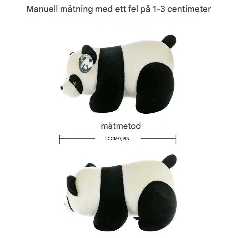 Soft Panda Animal - Realistische Panda-Puppe für alle Altersgruppen