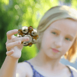 Metall Fidget Spinner - Stress Reliever, ADHD und Angstabbau für Kinder & Erwachsene