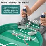Tischfußballspiele für Kinder & Erwachsene - Mini-Fußballspiel aus Holz & ABS | Interaktives 2-in-1-Brettspiel für 2-4 Spieler