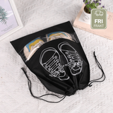 Hängende Garderobe für Handtaschen und Schuhe