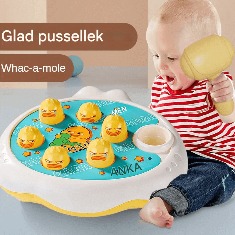 Montessori Whac-A-Mole - Lustiges und lehrreiches Klopfspiel für Kinder