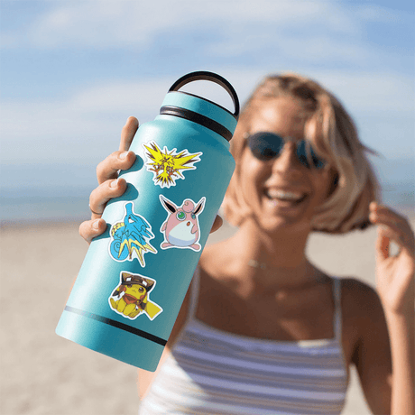 Poke-Aufkleber-Set - 50 einzigartige Aufkleber für Sammler und Fans