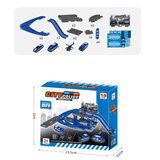 Car Park Toy Set - Freie Montage mit mehreren Spielzeugautos und verschiedenen Stilen