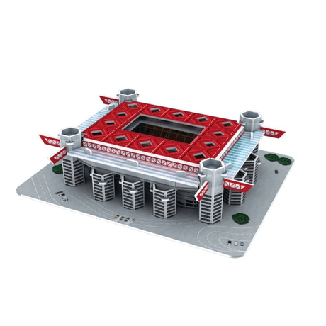 Miniatur-Fußballfeld 3D-Puzzle - Realistisches Stadion, pädagogisches & Spaßspielzeug