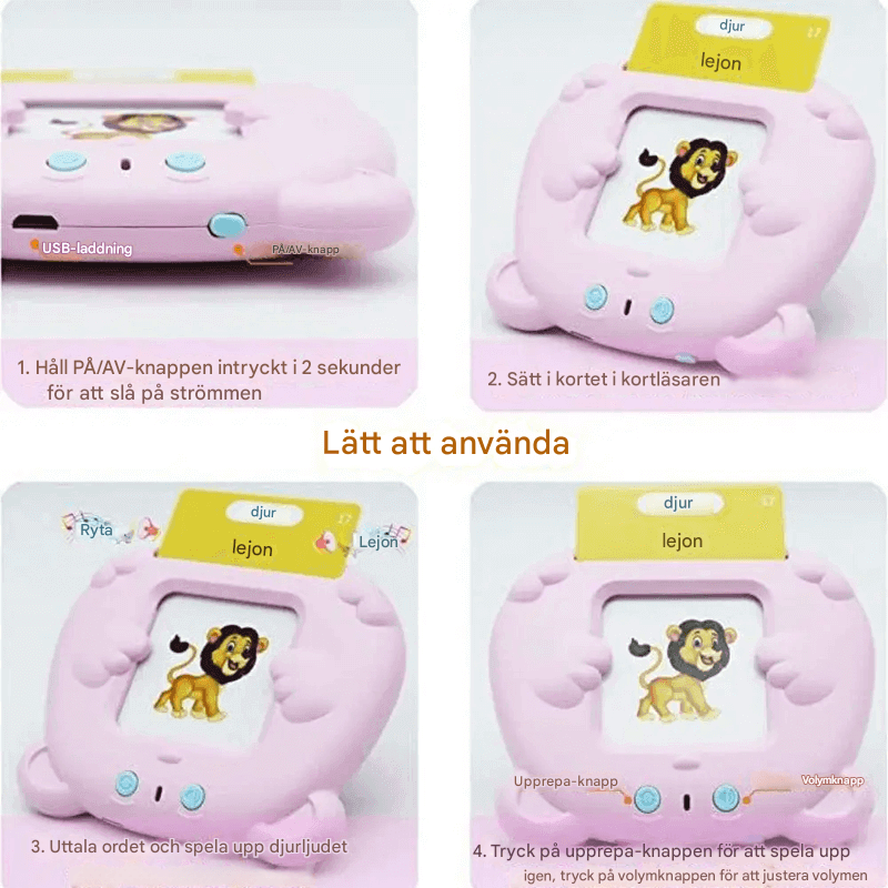 Sprechende Flashcards - Die Entwicklung von Hören, Sprache und Kognition bei Kindern