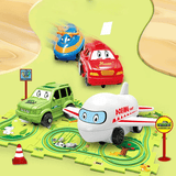 Puzzle-Eisenbahnspielzeug - Motorisches und kreatives Spielset für Kinder zum Selbermachen